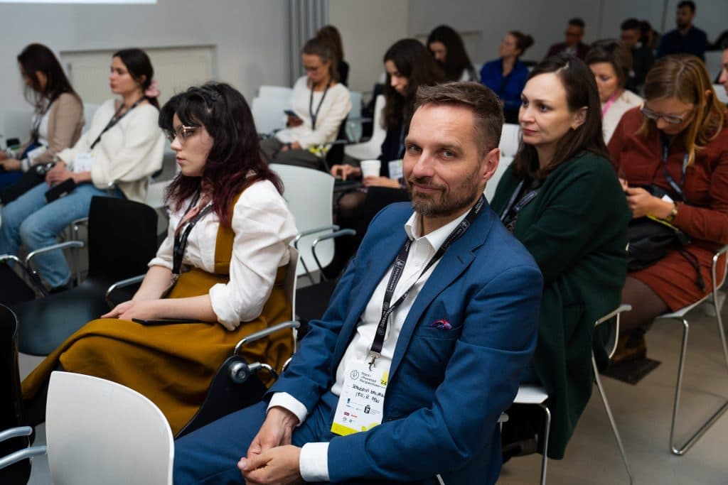 Uczestnicy konferencji biorÄ
udziaÅ w panelu na Plant-Powered Perspectives